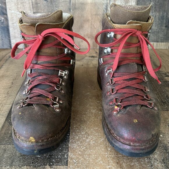 Raichle Vintage Hiking Mountaineering Boots Mens 8 M main image 6
